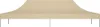 vidaXL Partyzelt-Dach 6x3 m Beige 270 g/m² Produktbild-Vorschau 7