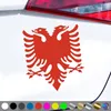 PantherPixel Albanien Aufkleber Shqiperia Wappen Adler Produktbild-Vorschau 1