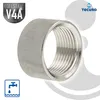 tecuro Muffe - Schweißmuffe halb Edelstahl V4A (AISI 316), Produktbild-Vorschau 2