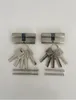 Zylinderschloss Profilzylinder gleichschließend 2x 70 mm Produktbild-Vorschau 2