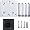 Set di recinzioni in WPC 2 piazze + 1 pendenza 446x186 cm Anteprima dell’immagine prodotto 13