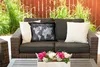 MuchoWow® Outdoor Kissen - Weltkarte - Kreidetafel - Zitat Produktbild-Vorschau 5