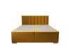 A bed with a headboard and base, shown from the front. Náhled obrázku produktu