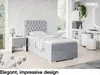 MEBLINI Boxspringbett mit Bettkasten - Gepolstert Produktbild-Vorschau 2
