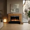 Garlivo Elektrokamin 'MILANO XL Eiche ' | LED Standkamin in Produktbild-Vorschau 1