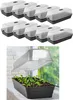 10x Aufzuchtbeet Deckel Set Beet Frühbeet Anzuchtkasten Produktbild-Vorschau 1