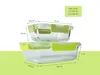FITPREP Frischhaltedosen Glas 12-teiliges Set [6 Produktbild-Vorschau 7