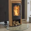 Glasbodenplatte Tropfen groß Ø 125cm mit Schmutzlippe Produktbild-Vorschau 7