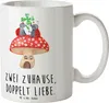 Mr. & Mrs. Panda Tasse Trennung von den Eltern - Weiß - Produktbild-Vorschau 1