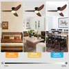 ventilatore da soffitto da 100 cm con illuminazione e Anteprima dell’immagine prodotto 2