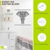 ARTland Wandbild, selbstklebend Elefant in Mandala Größe: Produktbild-Vorschau 2