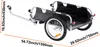 SucceBuy Remorque porte-charge pour vélo - capacité de Voir les images du produit 8