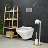 Relaxdays WC Garnitur, stehender Klopapierhalter, Produktbild-Vorschau 3