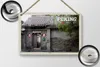 Blechschild Reise 18x12cm Peking China Hutong Geschenk Produktbild-Vorschau 2