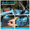 ZELURXX 16 Zoll Akku Kettensäge 36V Brushless Motor 2000W Produktbild-Vorschau 6