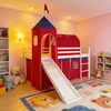 Kinder Hochbett mit Rutsche und Zelt 90x190 cm (ohne Produktbild-Vorschau 4