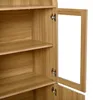 Merax Sideboard mit Glastüren, Vitrine mit Bogendecke, Produktbild-Vorschau 15