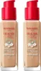 Two bottles of Bourjois Healthy Mix foundation are shown side-by-side against a white background. Náhľad obrázku produktu
