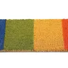 Relaxdays Fußmatte Kokos, Regenbogen, Schuhabtreter 75 x 25 Produktbild-Vorschau 7