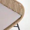 4-er Set Seilsessel Abeli 68 x 85 x 76 cm Seil Beige Stahl Produktbild-Vorschau 8