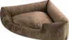 Nobby Komfort Eckbett "CENO" braun 60 x 60 x 17 cm Produktbild-Vorschau 1