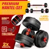 RE:SPORT® Set di manubri da 15 kg Set di manubri Piatti di Anteprima dell’immagine prodotto 2