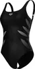 arena Damen Badeanzug Milena Shapewear, Farbe:Schwarz, Produktbild-Vorschau 1