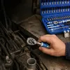 Steckschlüsselsatz 46 teilig 1/4 CrV S2 Bits Ratsche 72 Produktbild-Vorschau 5