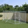 [Home] Outdoor-Hundezwinger Silbern 2x6x2 m Verzinkter Produktbild-Vorschau 1