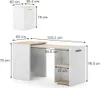 Schreibtisch Vicco Adam Greige/Artisan 60 x 50.4 cm Produktbild-Vorschau 7
