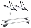 2xFahrradträger SAGITTAR + Alu Dachträger RB003 kompatibel Produktbild-Vorschau 1