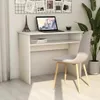 vidaXL Schreibtisch Weiß 90x50x74 cm Holzwerkstoff - Produktbild-Vorschau 1