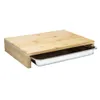 HI Schneidebrett mit Tablett 38x27x7 cm Bambus Produktbild-Vorschau 1