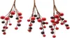 Dekozweige künstlich mit Beeren 8cm, 3 Stück Produktbild-Vorschau 2