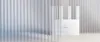 A white Xiaomi router is placed on a white surface in front of a textured, translucent white background. Náhľad obrázku produktu