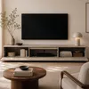 Fernsehschrank 'Kapipimso' mit 3 Klappen 194 x 31 x 37 cm Produktbild-Vorschau 5