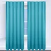 Tenda con nastro universale 140x175 cm in turchese, tenda Anteprima dell’immagine prodotto 2