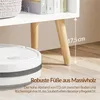Drewniany regał Yaheetech, regał z 2 drzwiami i 4 otwartymi Podgląd zdjęcia produktu 6