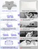 A comparison of a cervical pillow and traditional pillows, highlighting the features and benefits of the cervical pillow. Produktbild-Vorschau
