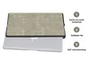 MuchoWow® Laptop Hülle 14 ZollMuster - Grau - Gold Produktbild-Vorschau 4