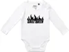 Huuraa Baby Body Grill Queen Flammen 62 White  Baumwolle Produktbild-Vorschau 1