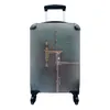 MuchoWow® Koffer Handgepäck Trolley Rollkoffer Kleine Produktbild-Vorschau 1
