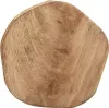 Podložka z mangového dreva 10x10cm štvorcový rustikálny Náhľad obrázku produktu 1