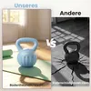 SPORTNOW Kettlebell, 10 kg, gewichtsschijf gevuld met zand, Productafbeelding-voorbeeld 8