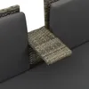 vidaXL 3dílná zahradní lounge souprava s polštáři Poly Náhled obrázku produktu 6