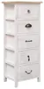 vidaXL Beistellschrank 35x25x87 cm Massivholz Paulownia Produktbild-Vorschau 7