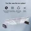 Luftabweiser für Klimaanlage – 4x transparente verstellbare Produktbild-Vorschau 4