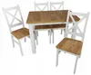 6x židle Craft LOFT z bílého dubu s křížovým opěradlem Náhled obrázku produktu 7