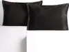 Kissenhülle Kissenbezug 2er Set 50x70 cm Schwarz Dekokissen Produktbild-Vorschau 4
