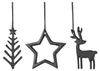 Villeroy & Boch, ensemble de 3 décorations "Christmas Chic" Voir les images du produit 4